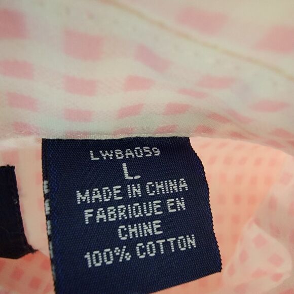 Wrangler Pink Breast Cancer Womens L Awareness Pearl Snap Western Shirt L/S - Picture 9 of 10